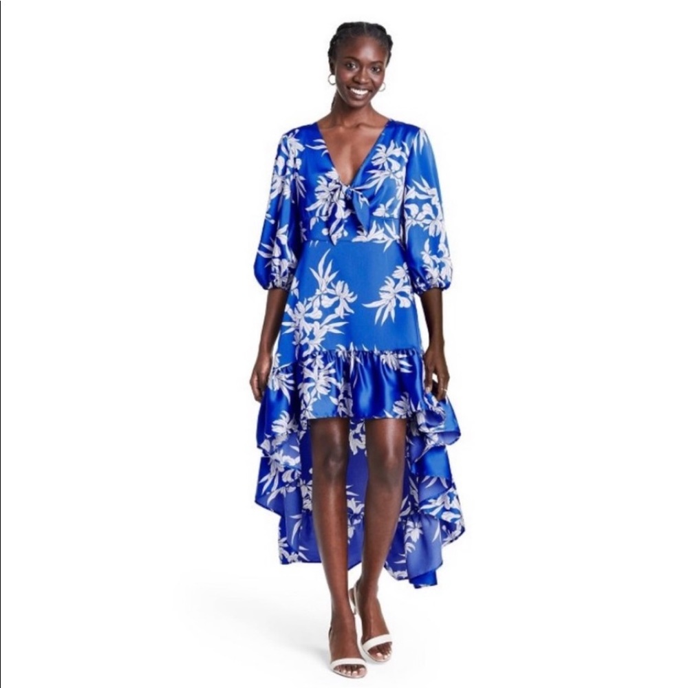 Alexis X Target Blue High Low Dress